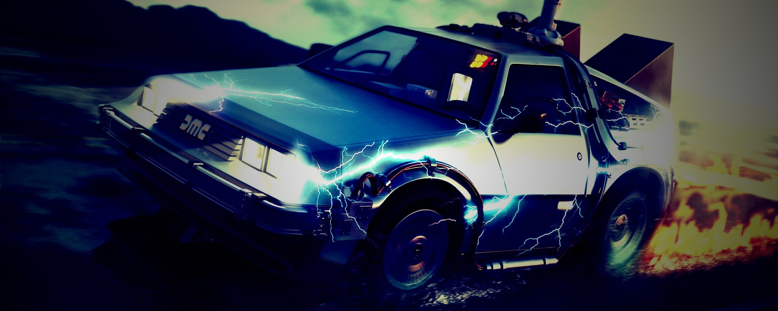 Машина времени обои