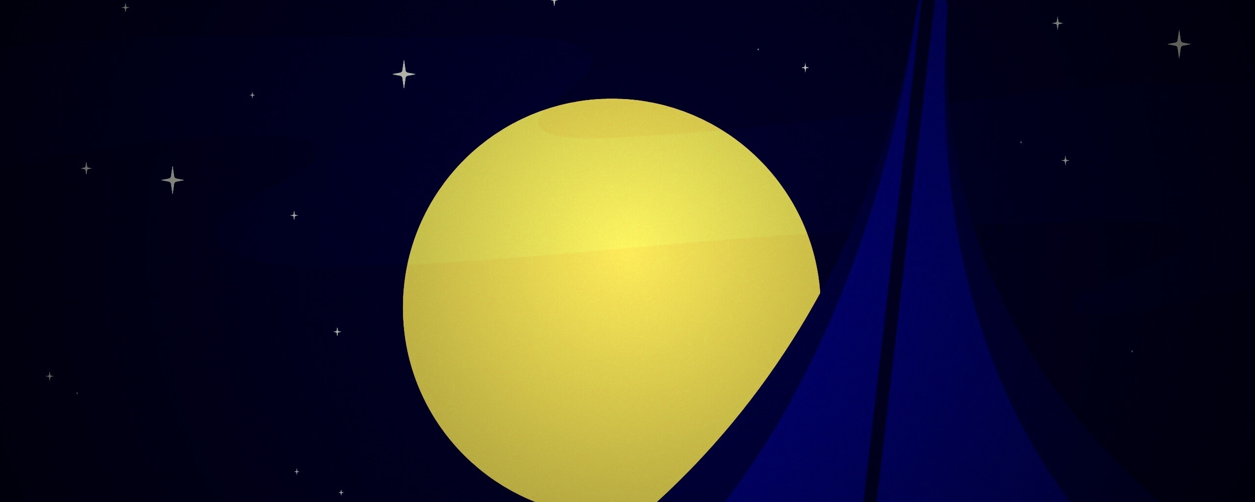 Полная луна обои