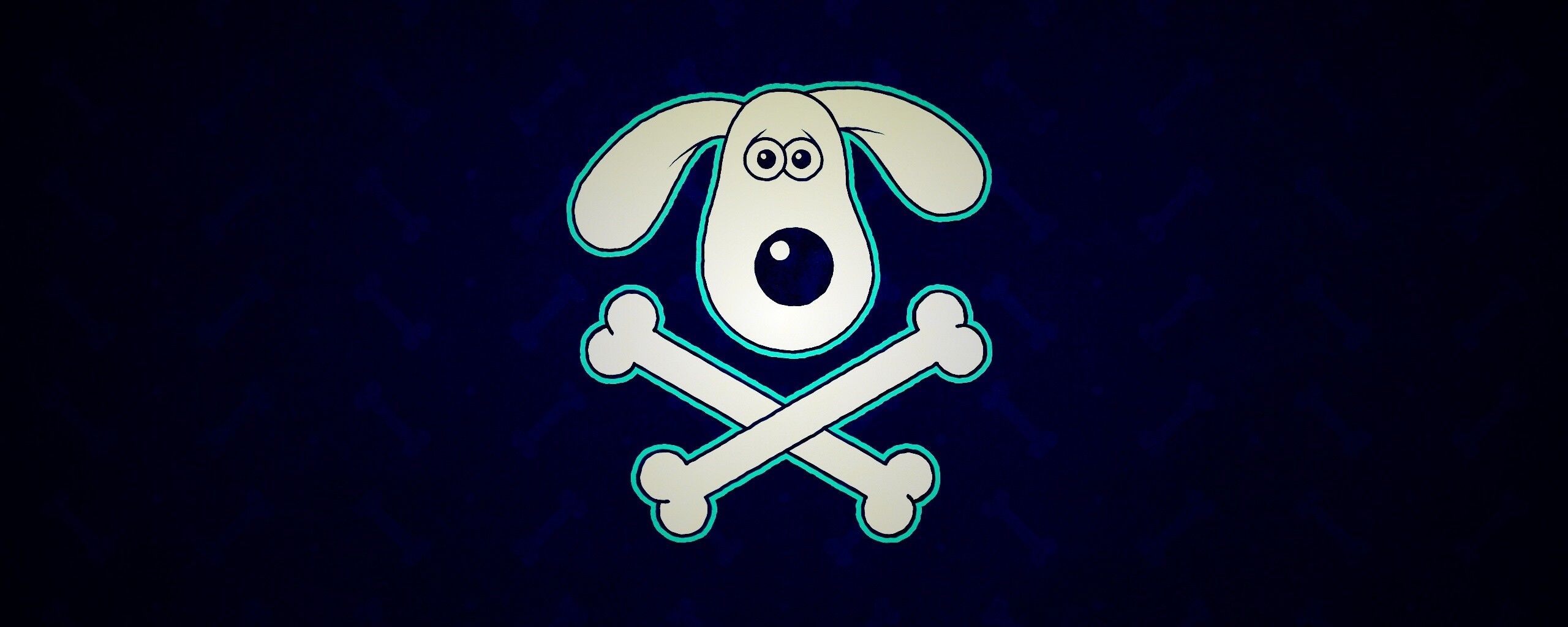 Громит и пересеченные кости обои