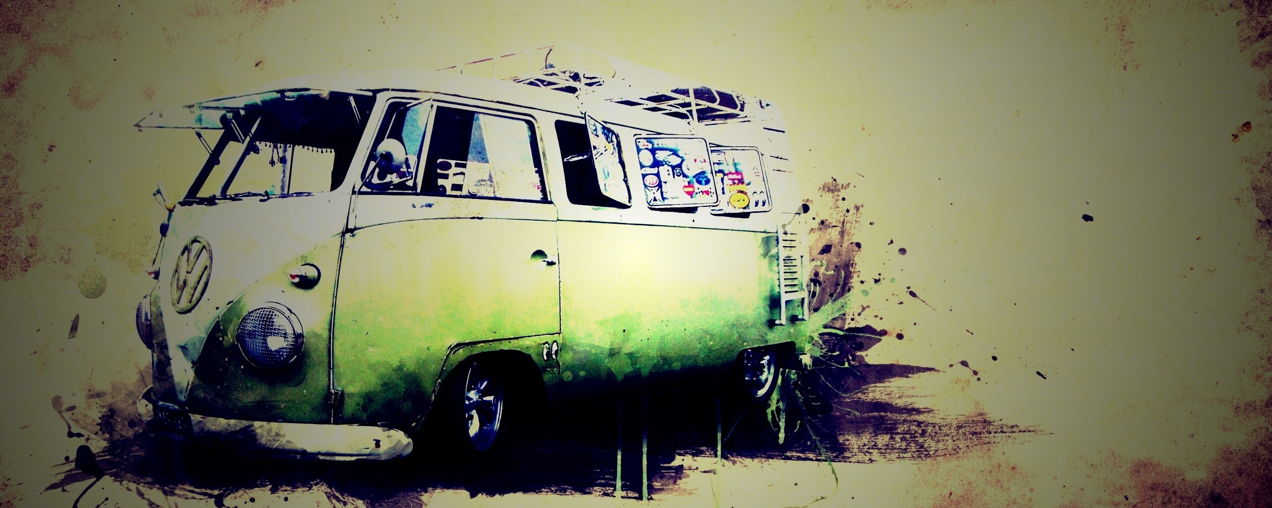 Фольксваген 56 года - лучший фургон для путешествий обои