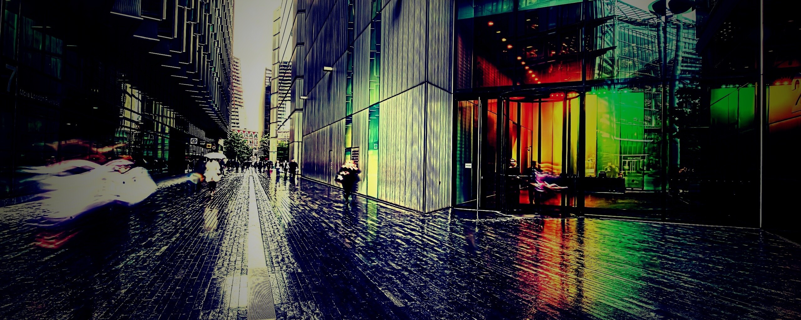 Улица в Англии обои