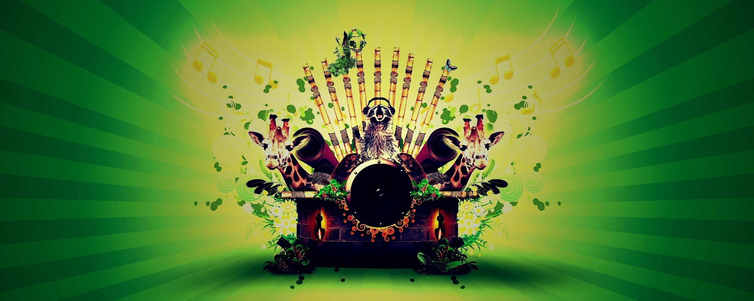 Музыка джунглей обои