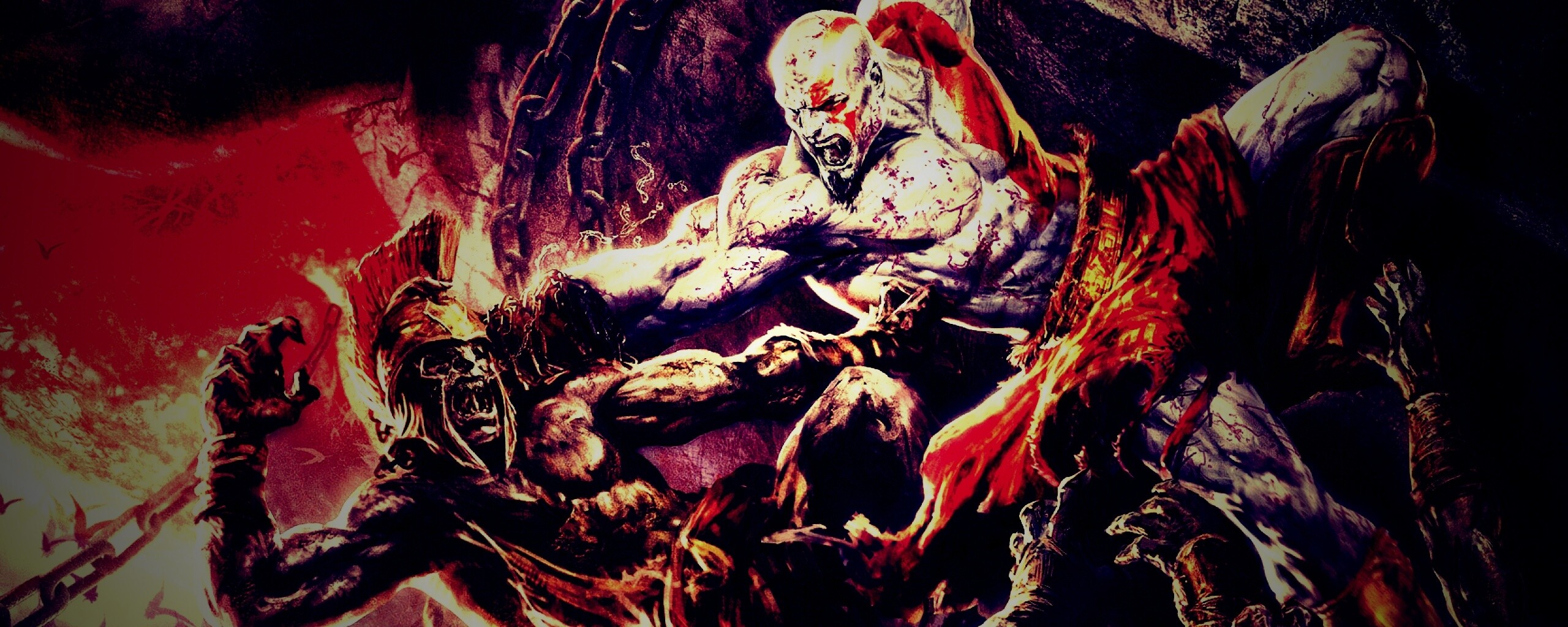 Бог войны обои