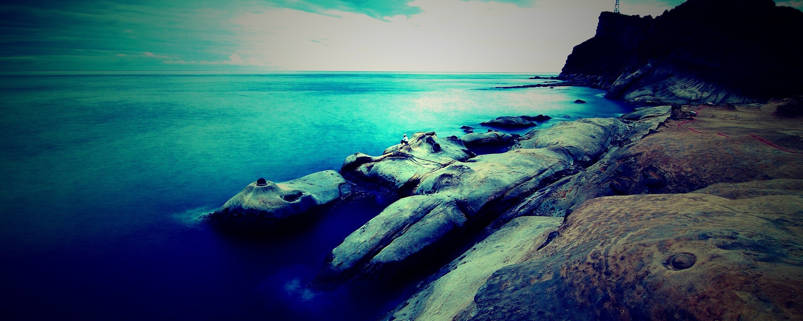 Замерзший мыс где-то там обои