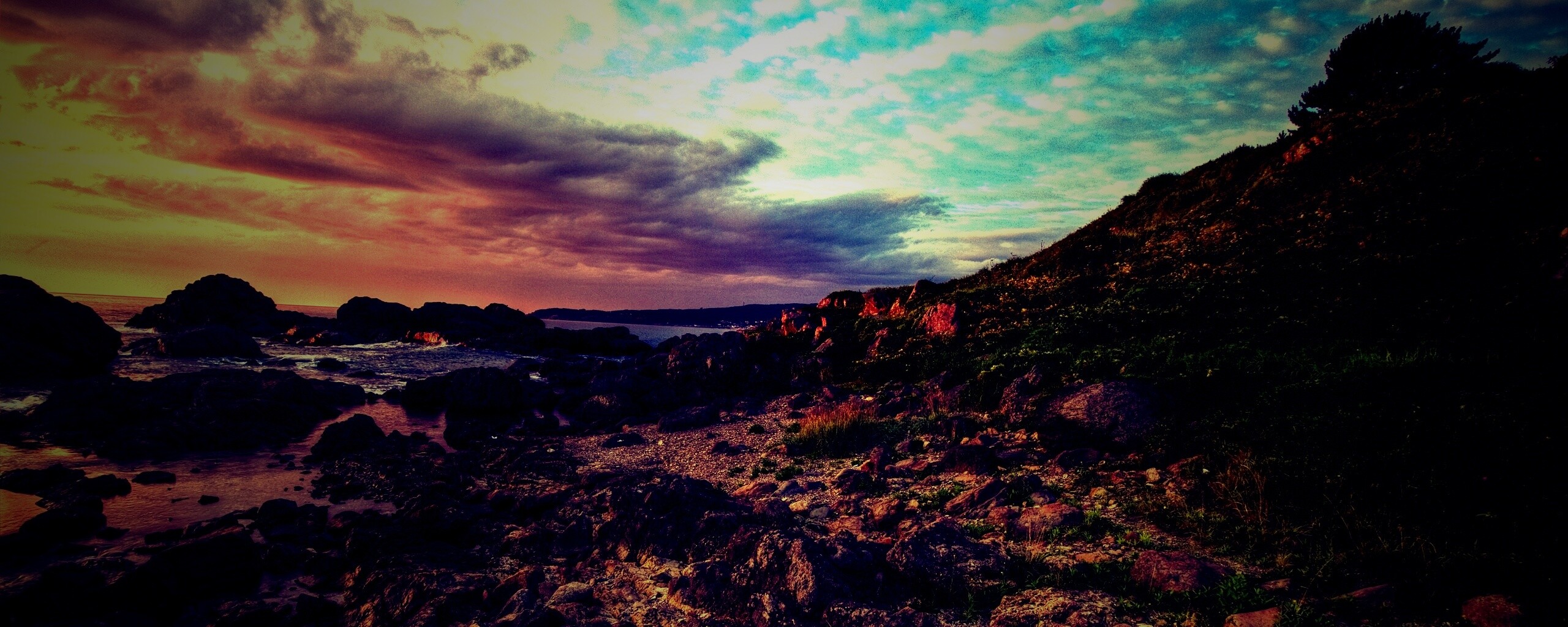 Камни, море... обои