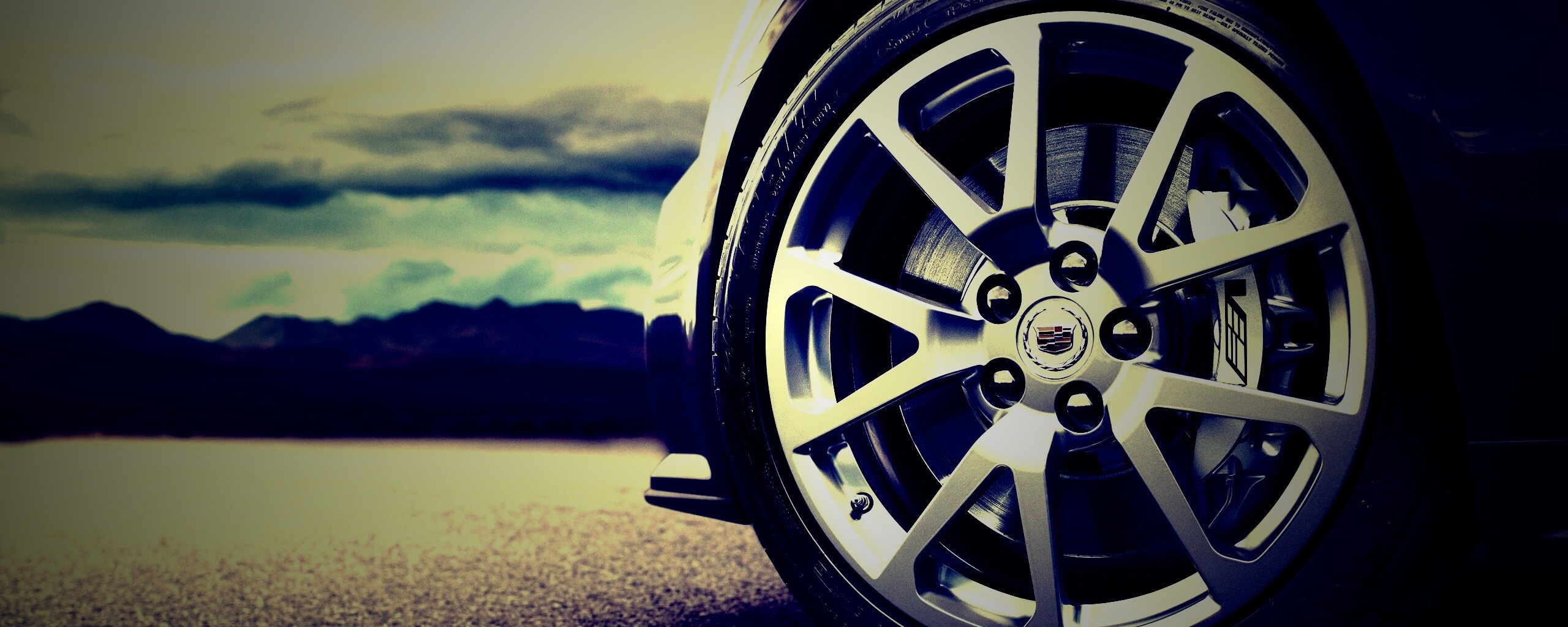 Колесо кадиллака обои