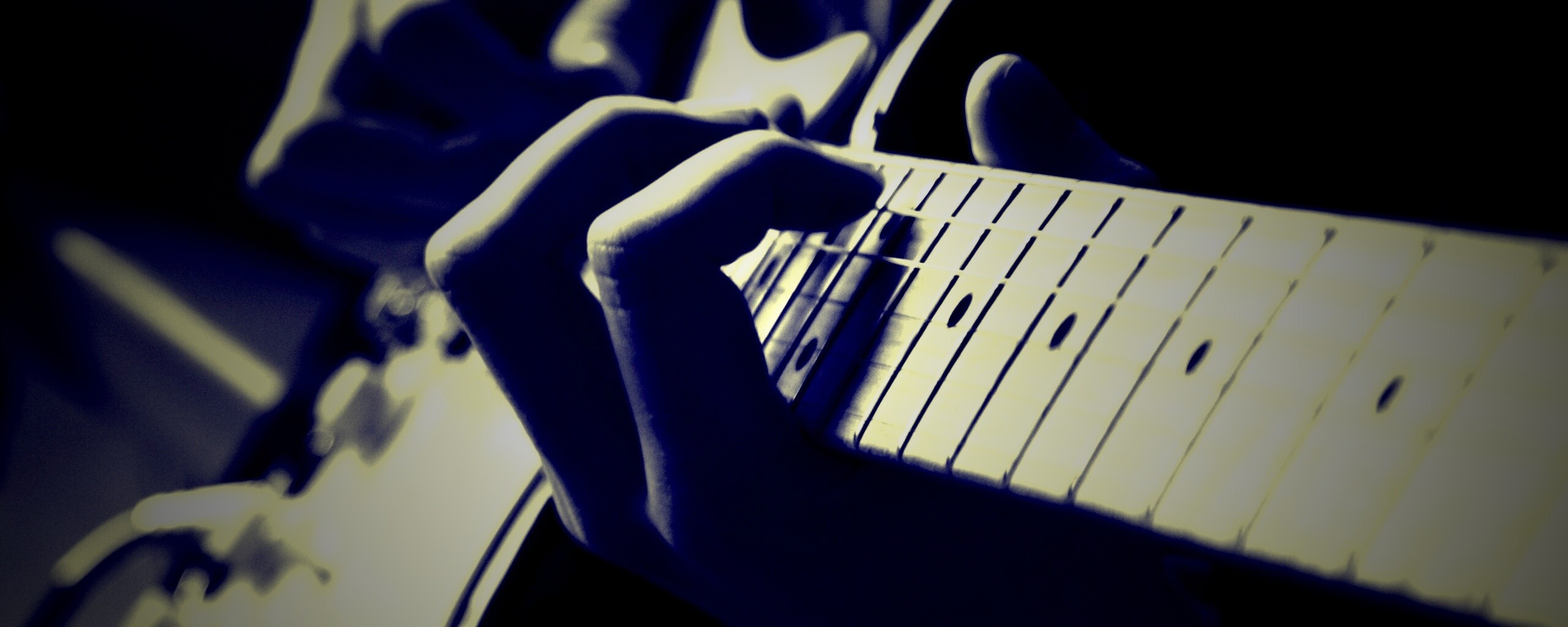 Игра на гитаре обои