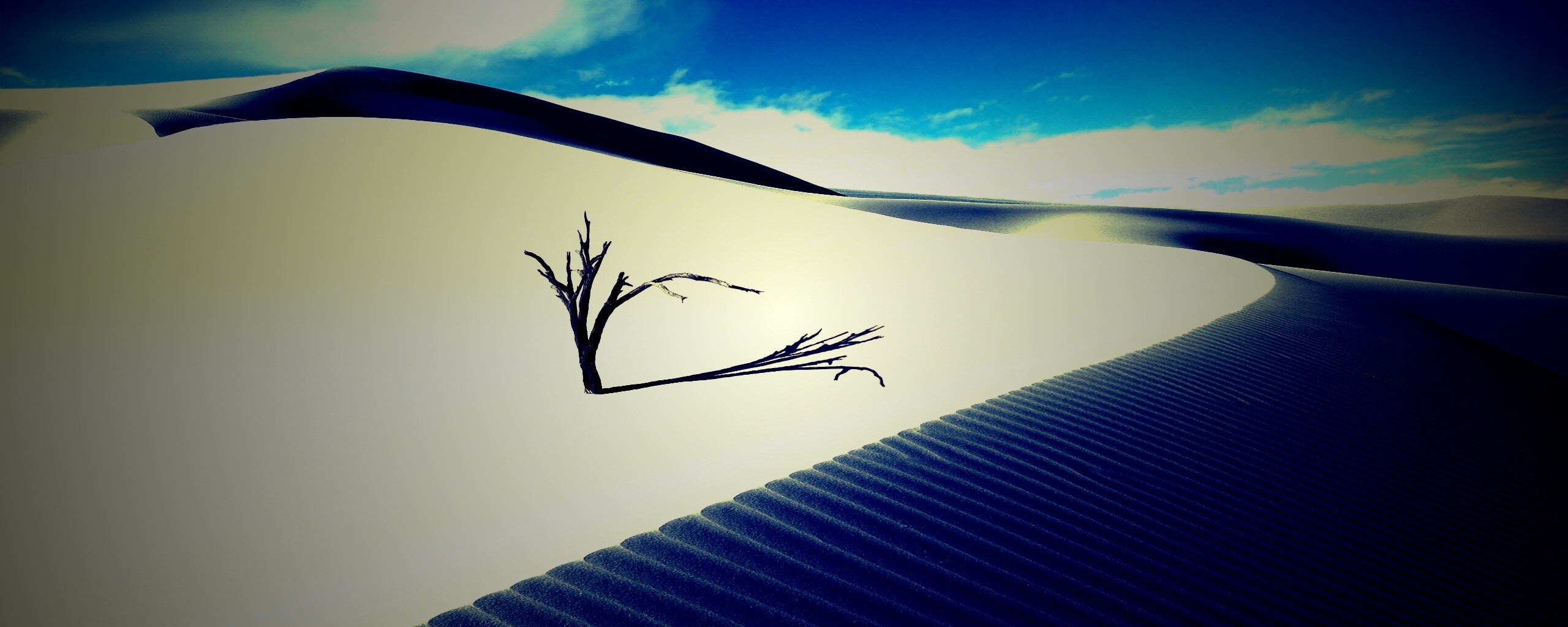 Дюны белого песка обои