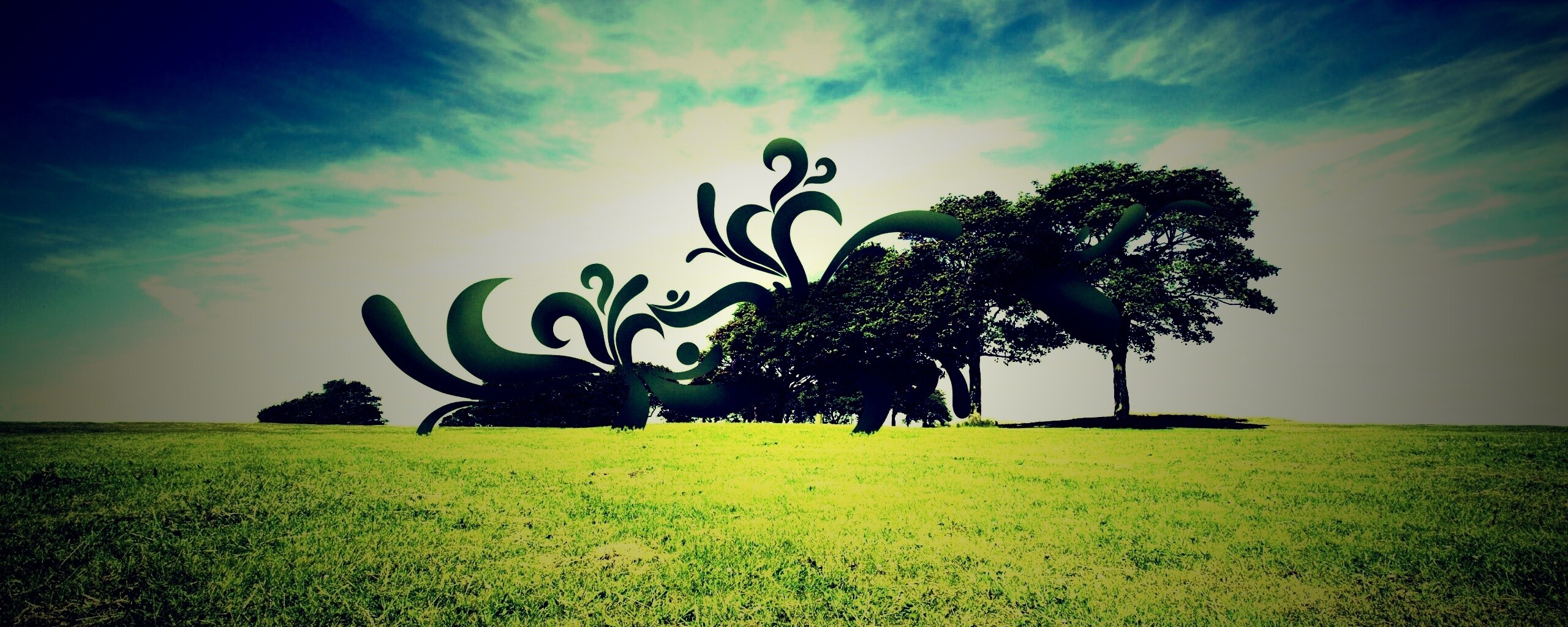 На равнине обои