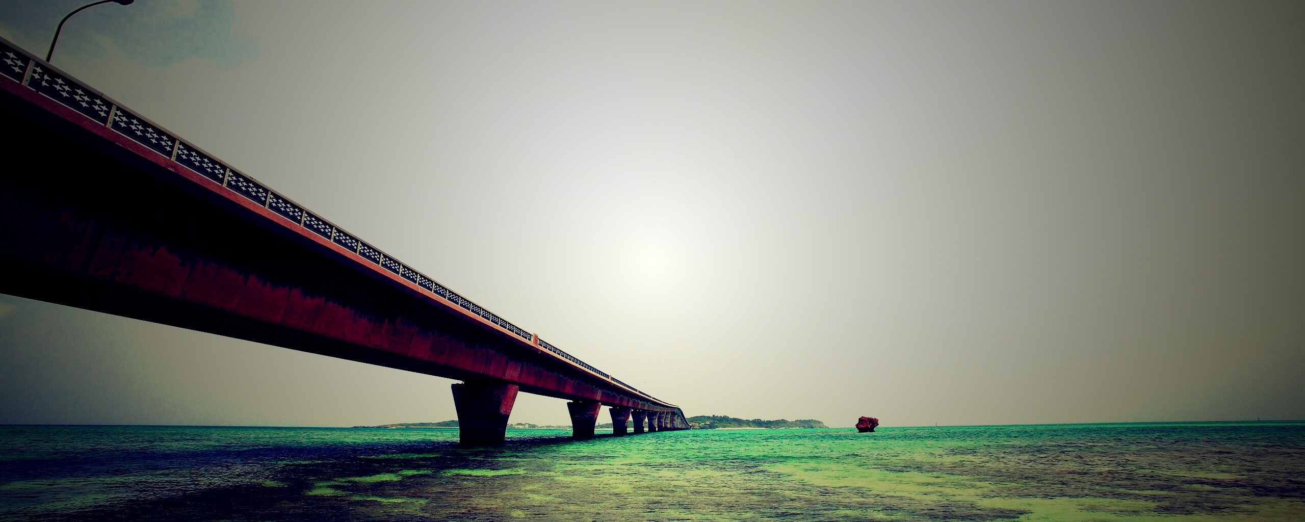 Мост до острова обои