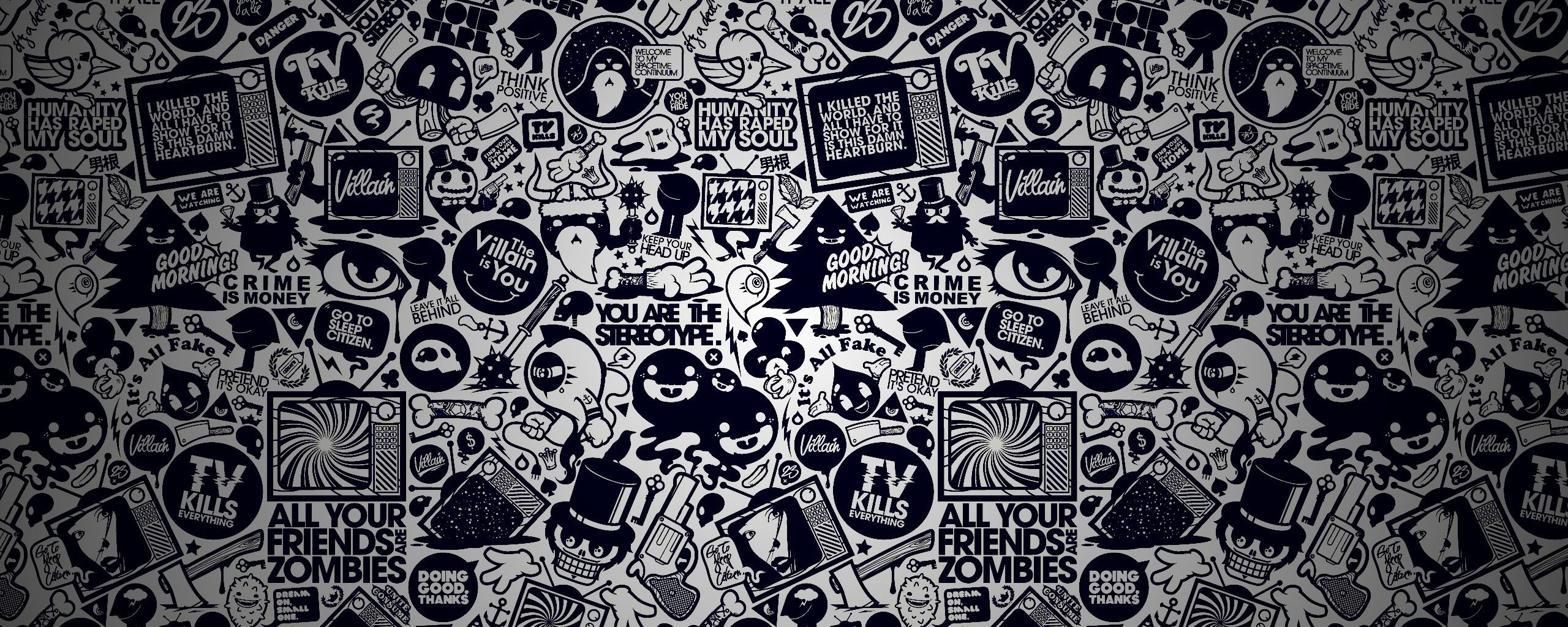 Телевизионная зависимость обои