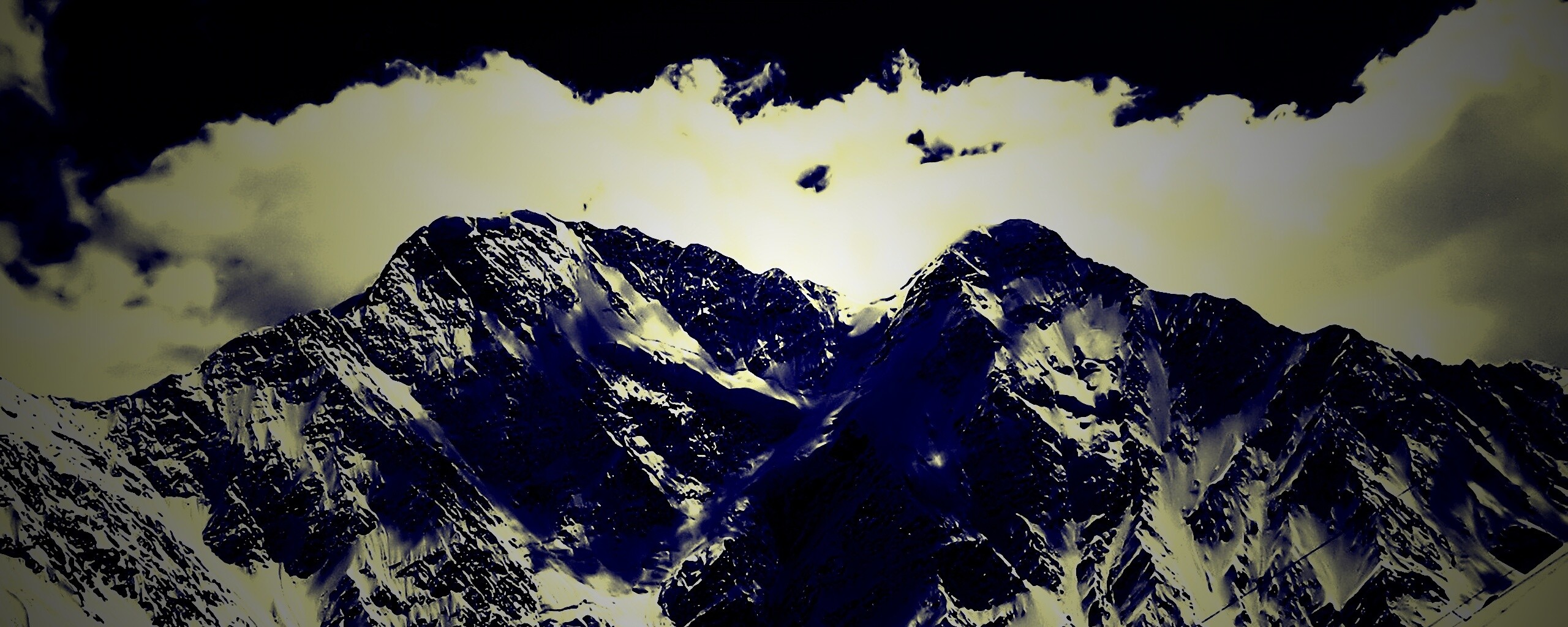 Снежные горы обои