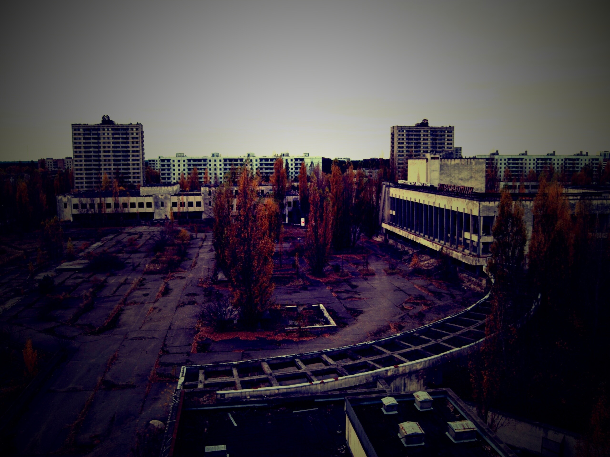Площадь в Припяти обои