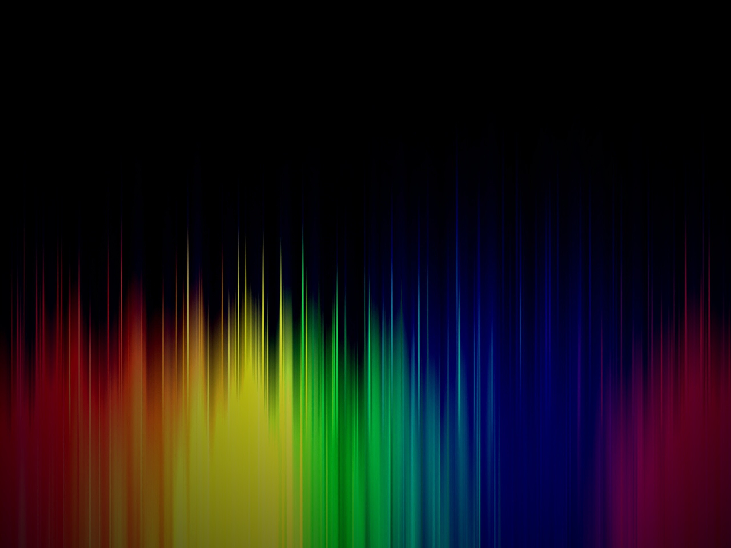 Радужный градиент из полос обои