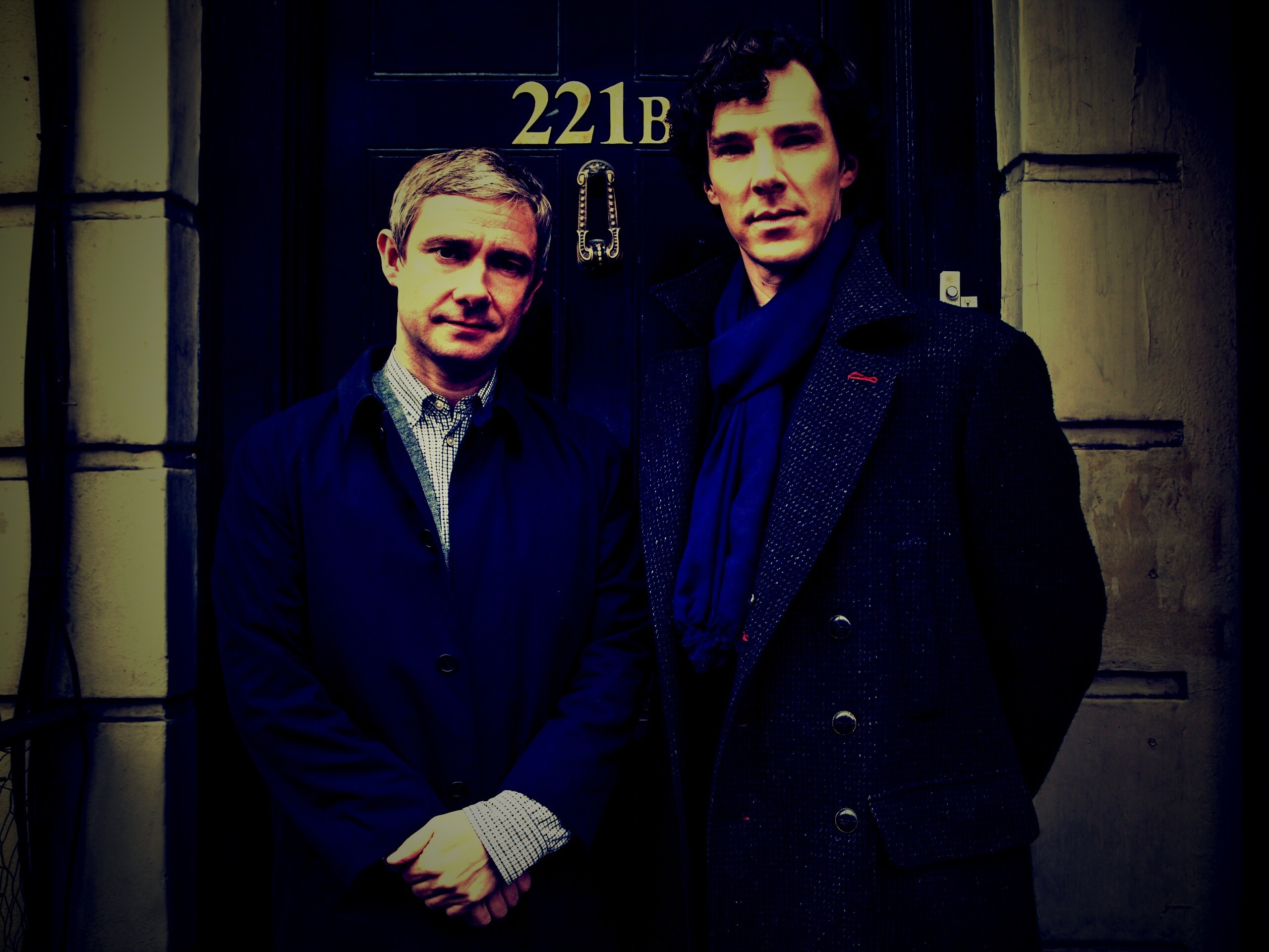 Шерлок и Ватсон обои