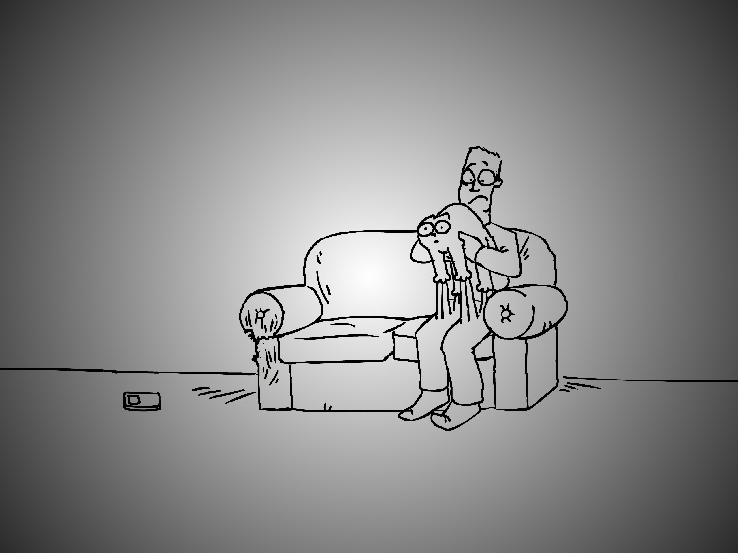 Кот Саймона обои