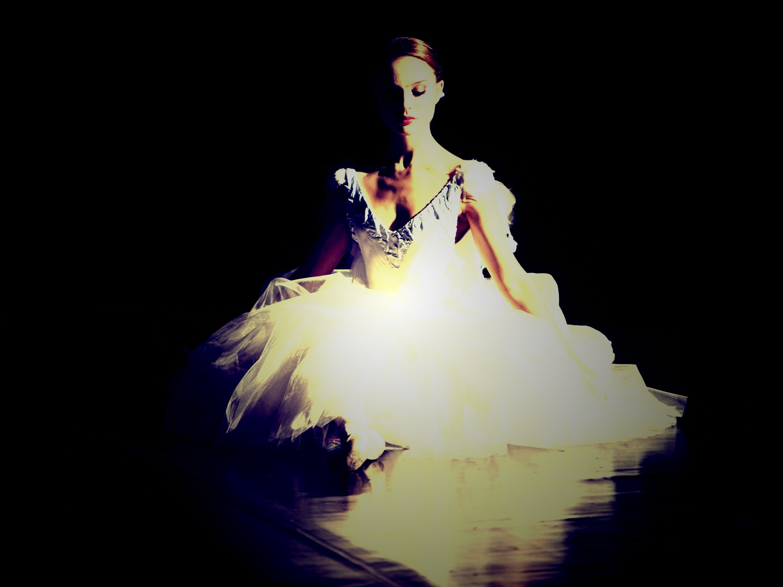 Черный лебедь обои