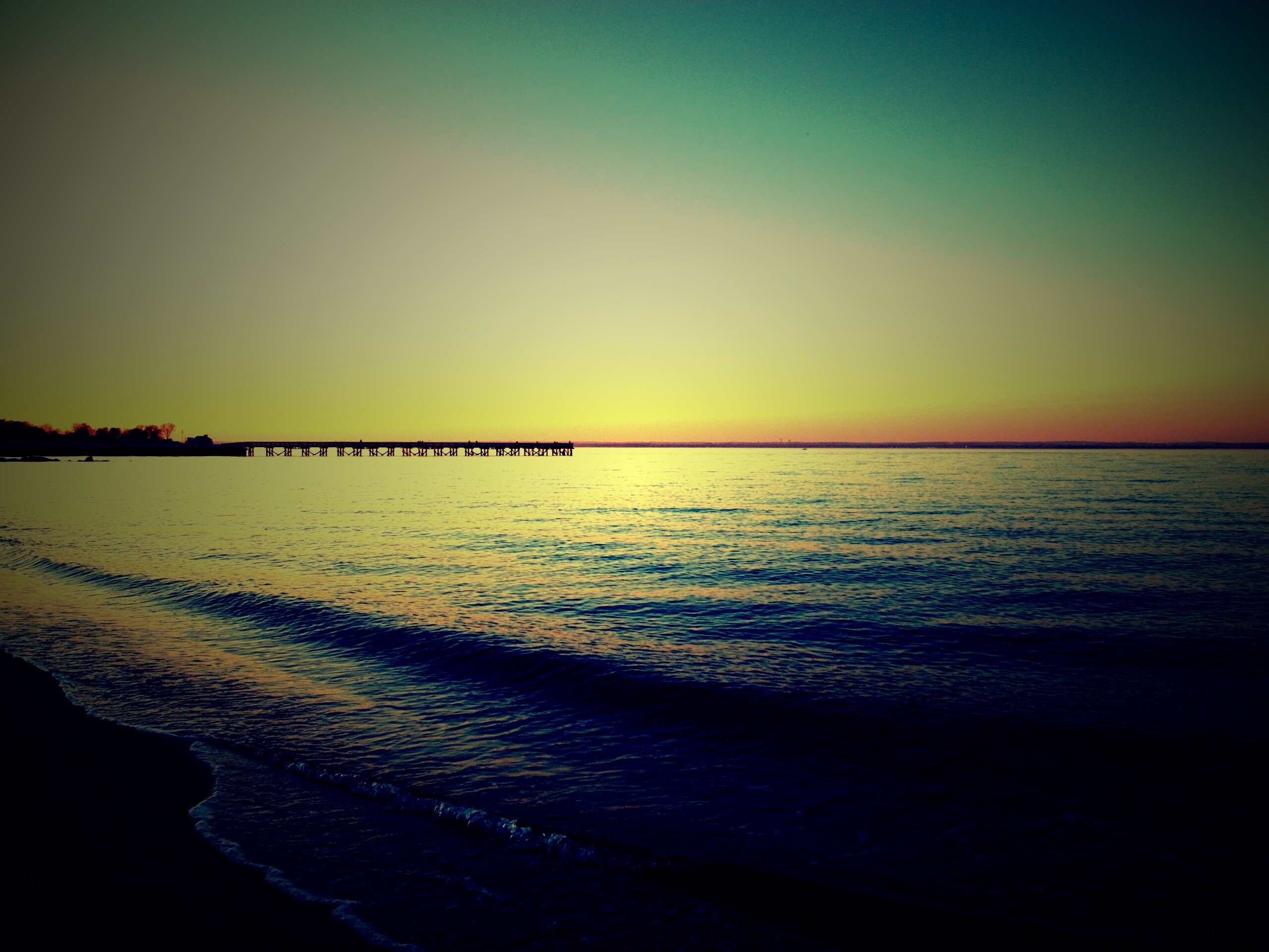 Причал обои