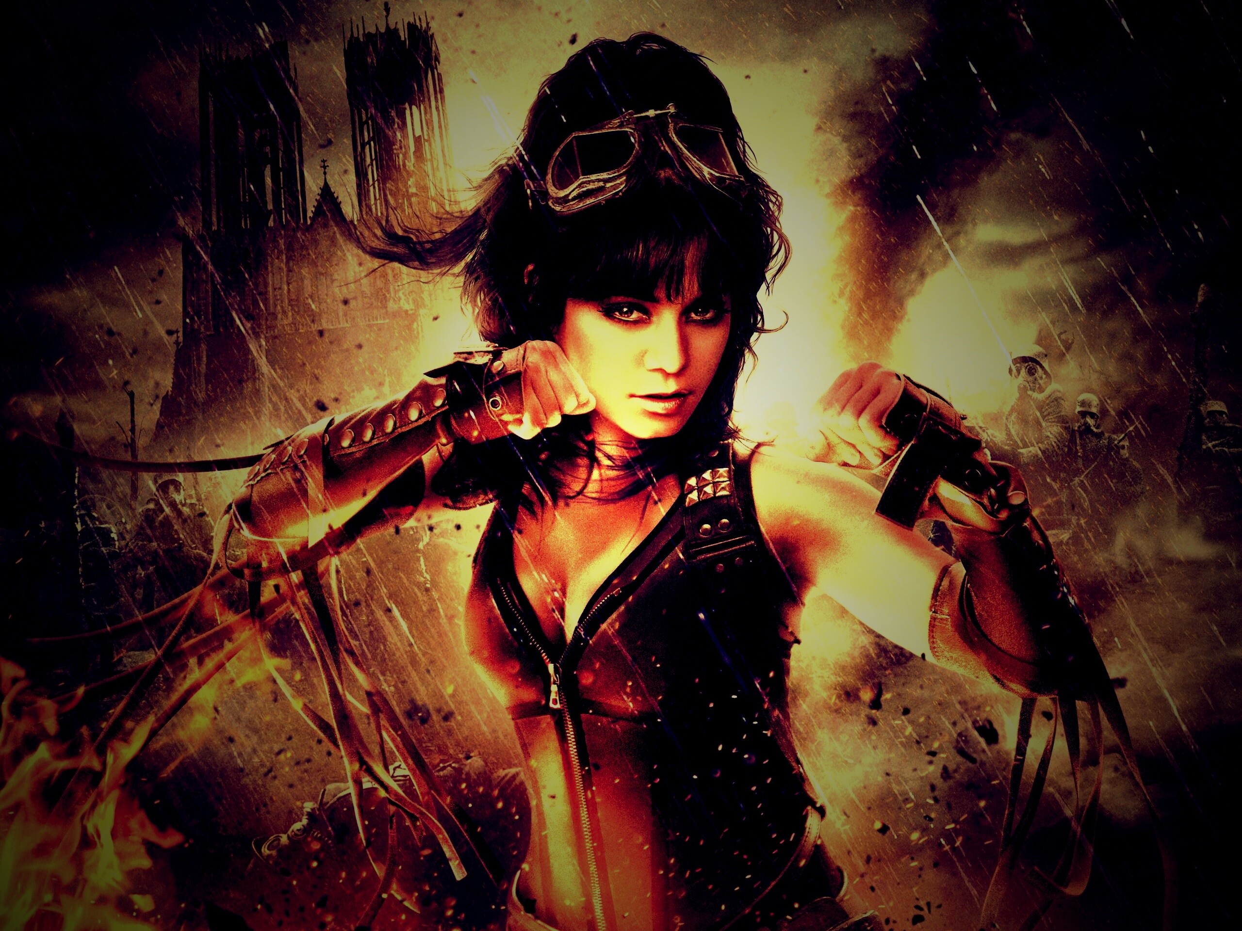 Blondie из фильма "Запрещенный прием" обои