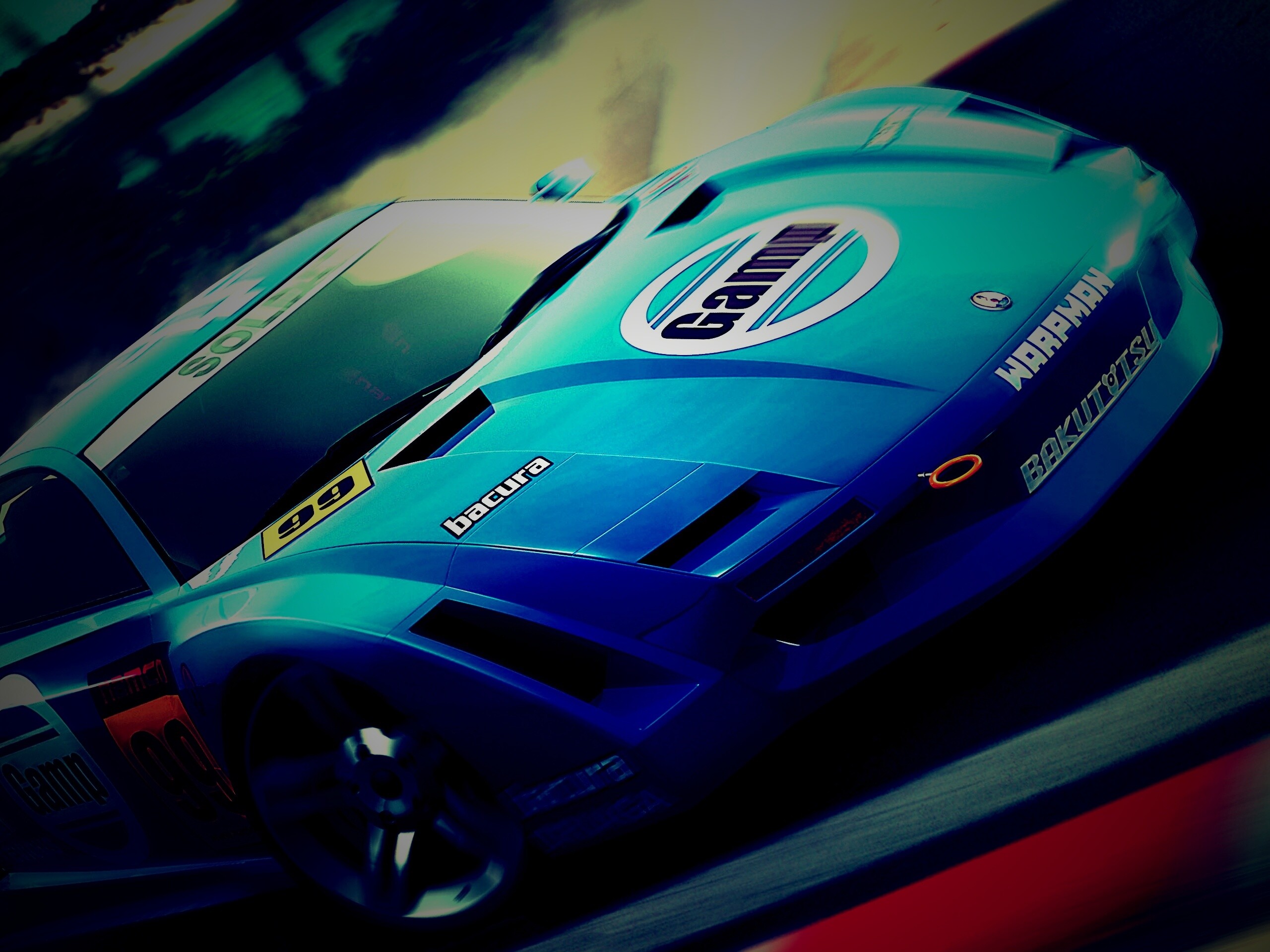 Гоночный автомобиль обои