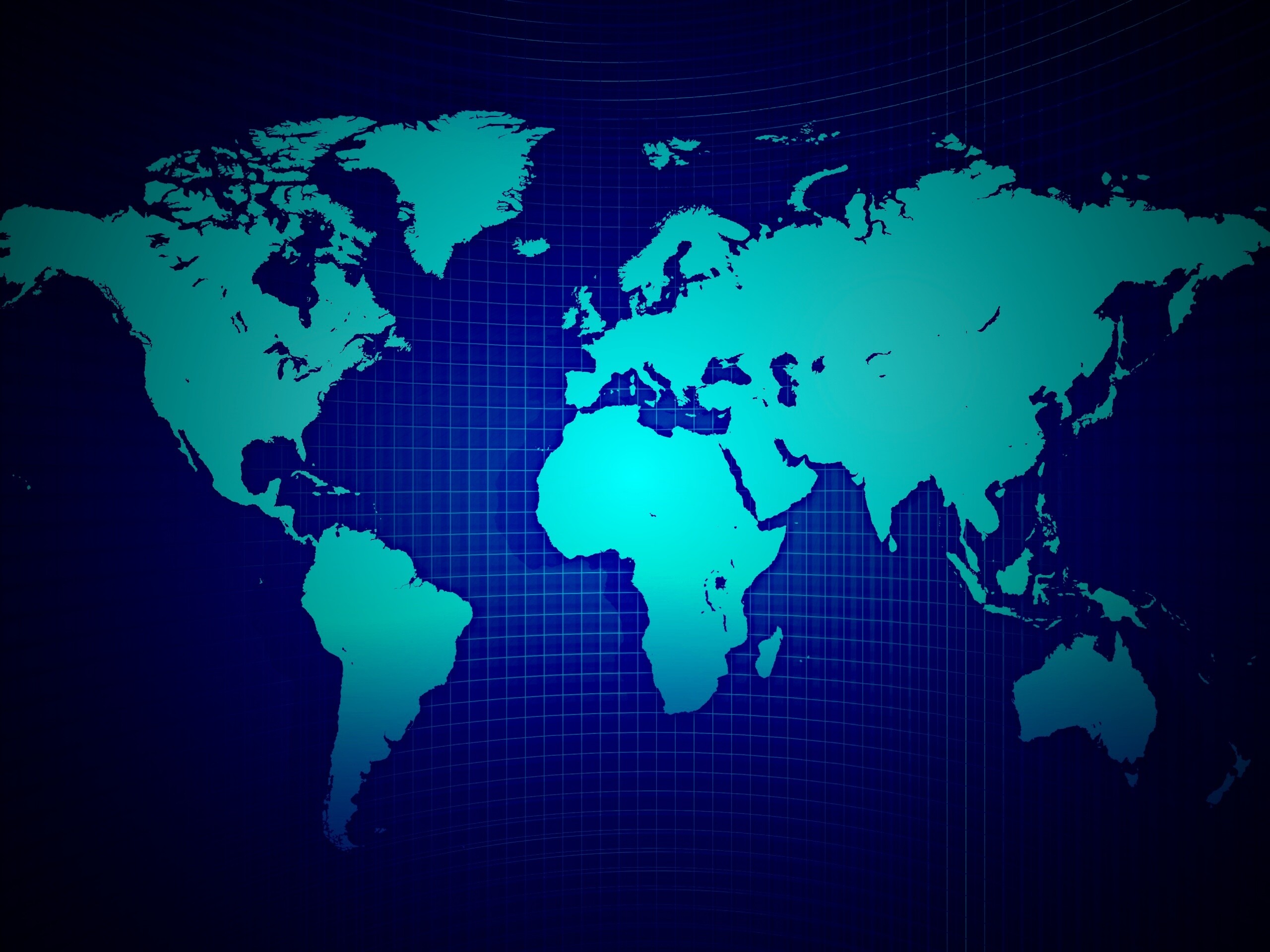 Цифровая карта мира обои