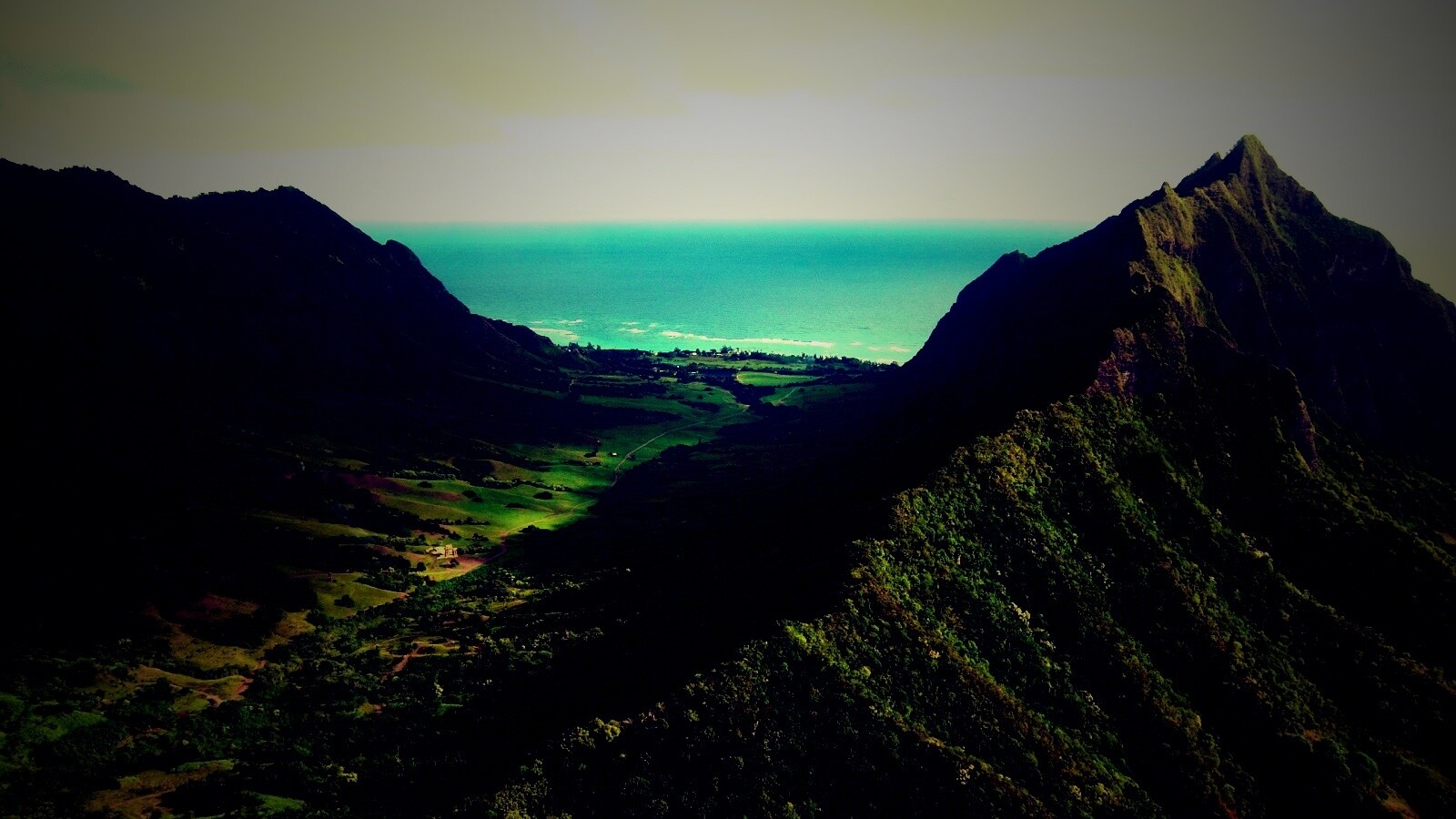 Горный хребет обои