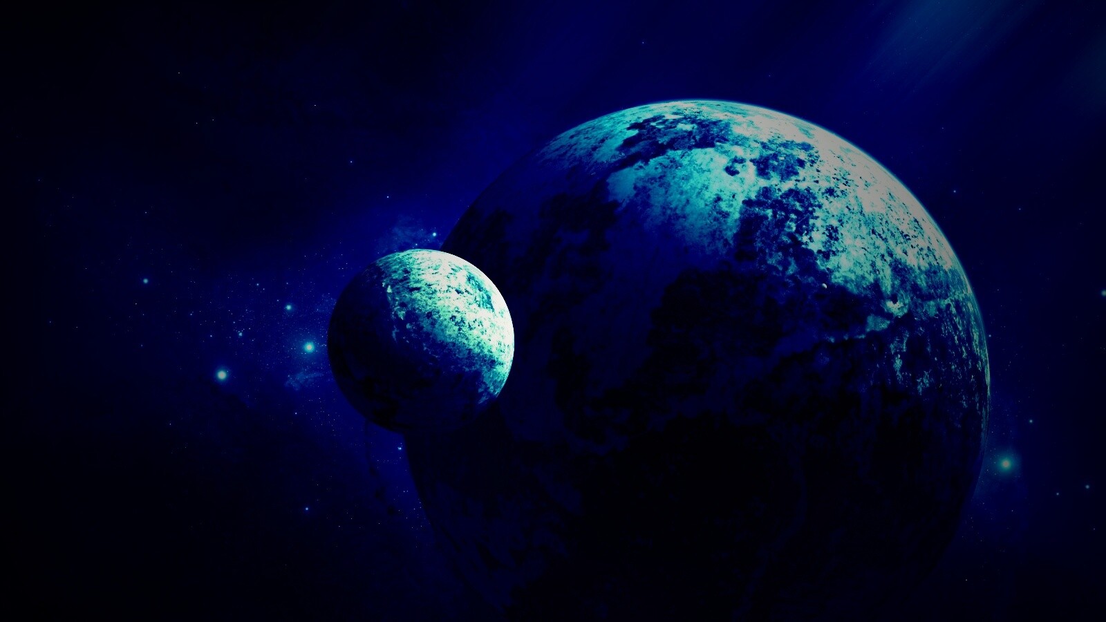 Холодная планета обои