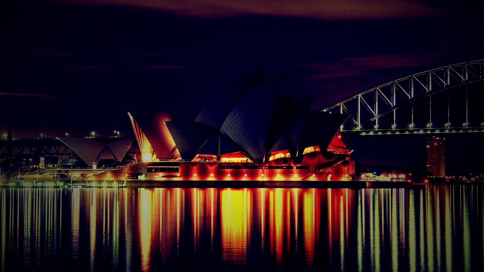 Здание оперы в Сиднее обои
