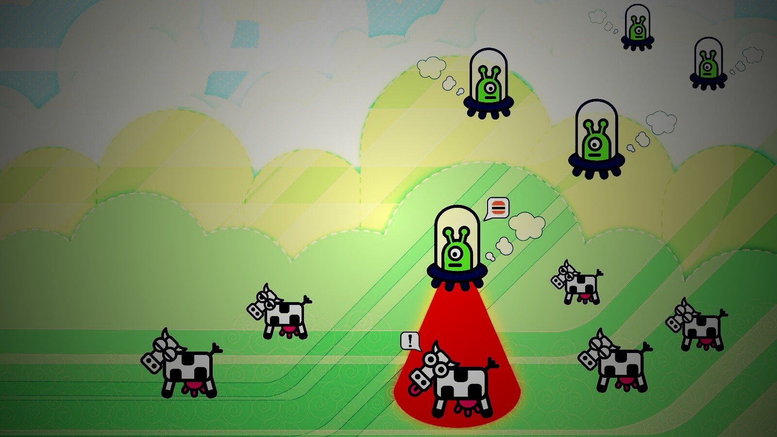 Пришельцы воруют коров обои