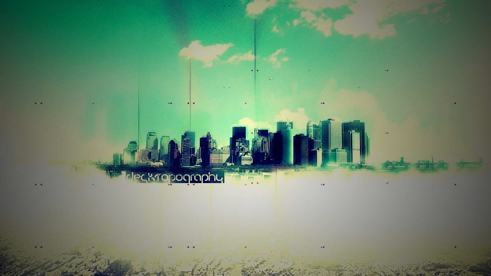 Летающий город обои