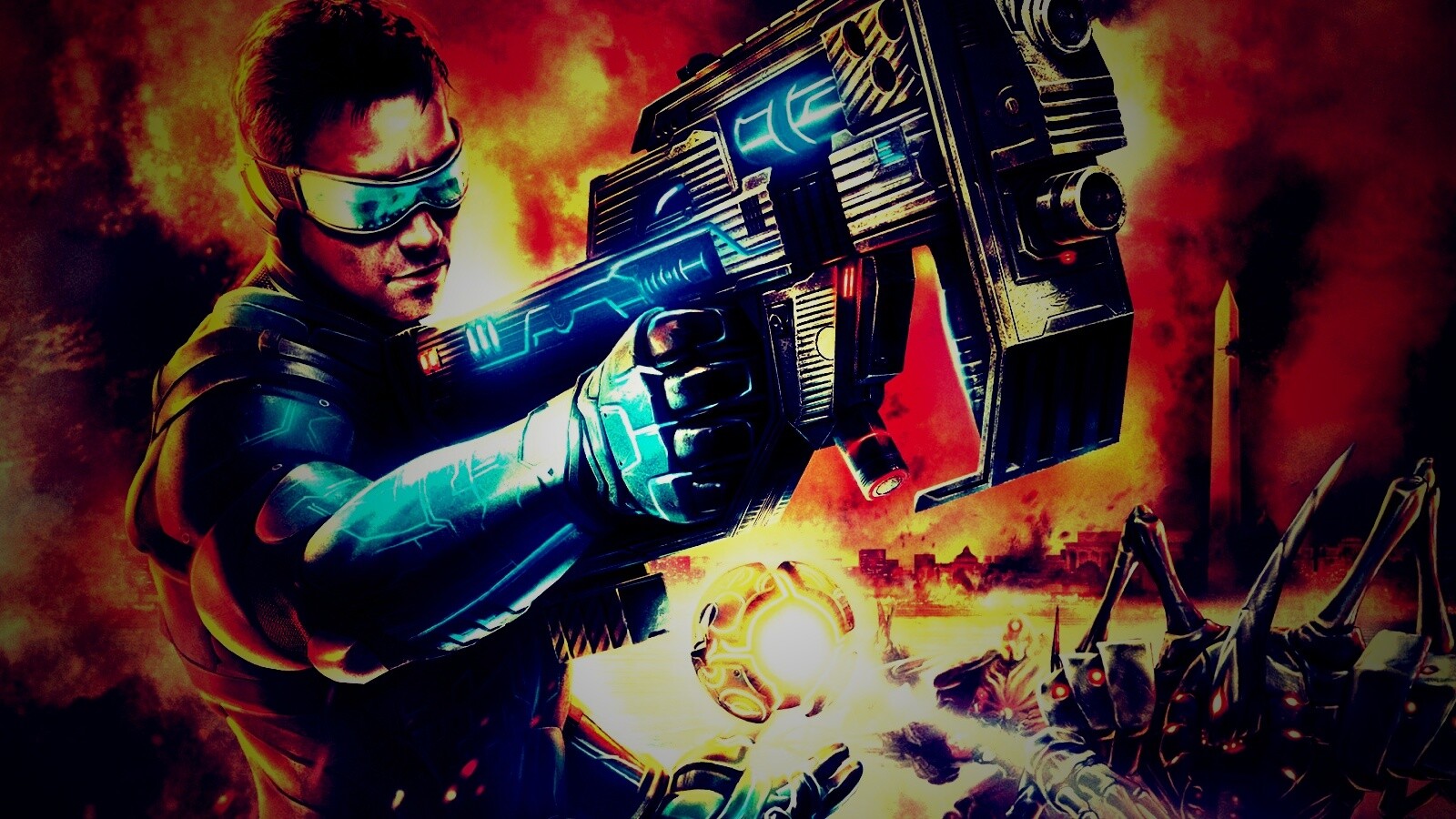 Битва с роботами обои