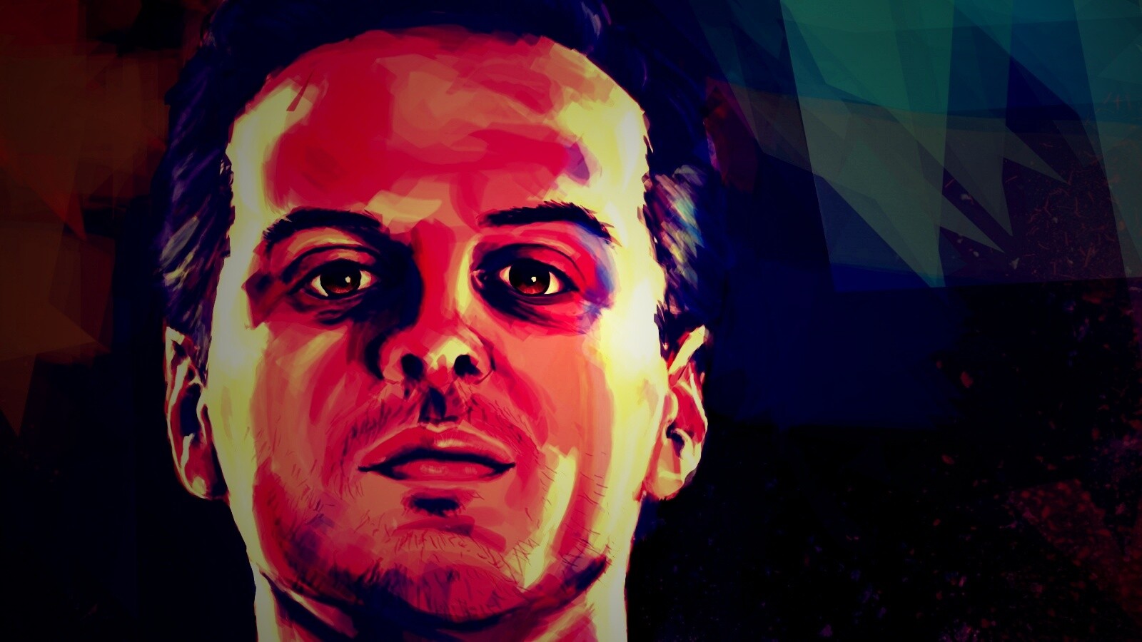 Портрет Джима Мориарти обои