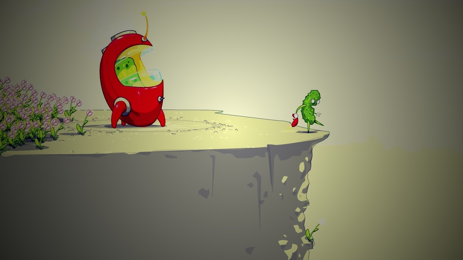 Инопланетное растение обои