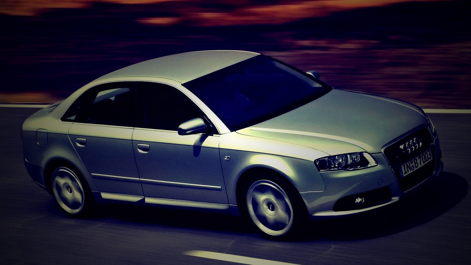Седан Ауди обои