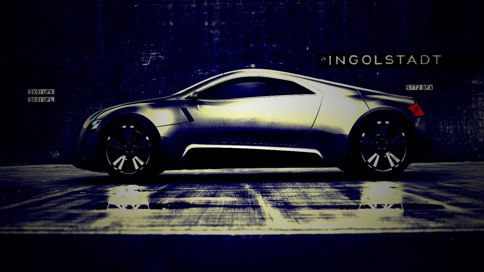 Концепт Audi R Zero обои