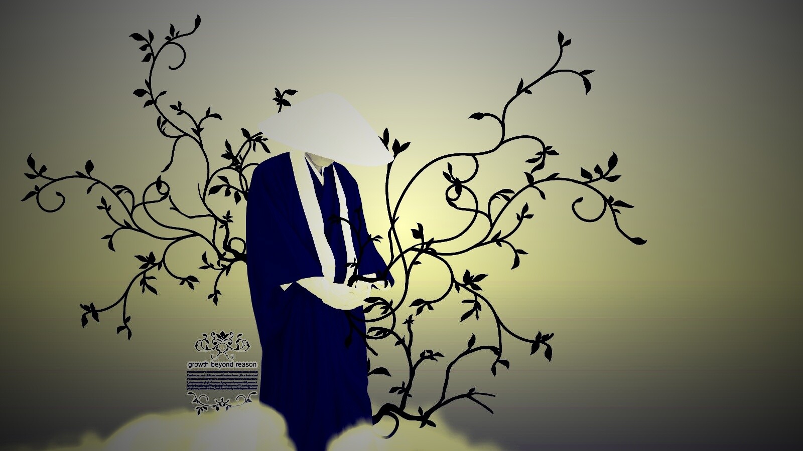 Молящийся монах обои