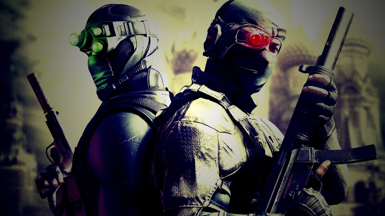 Герои Splinter Cell Conviction в Москве обои