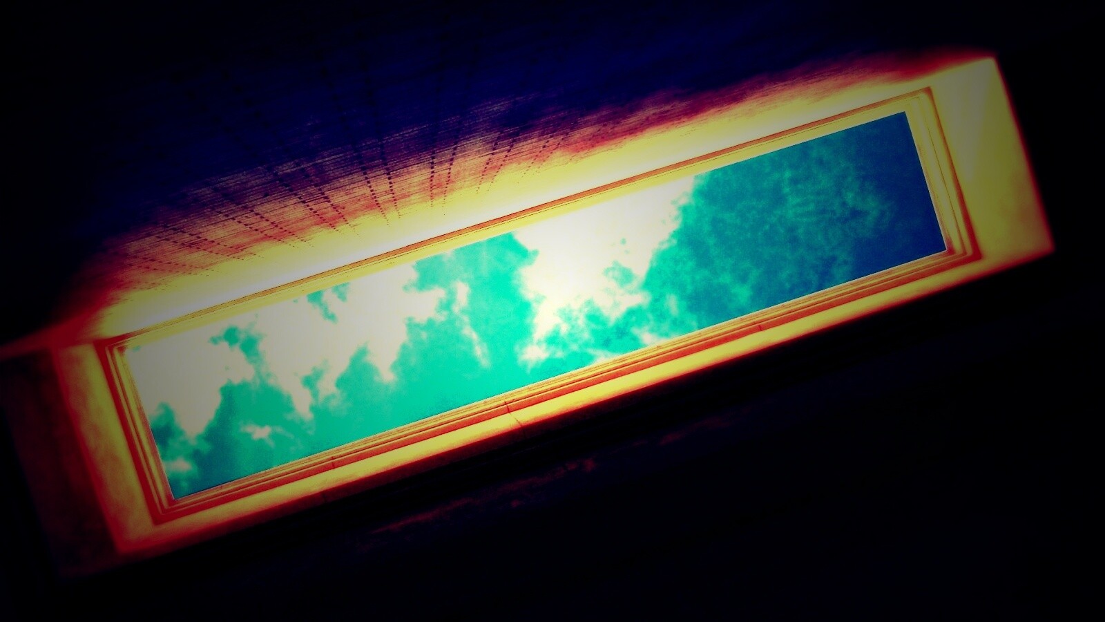 Прямоугольный каменный колодец обои