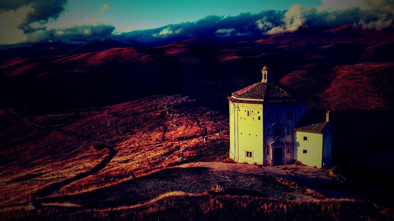 Церковь в Италии обои