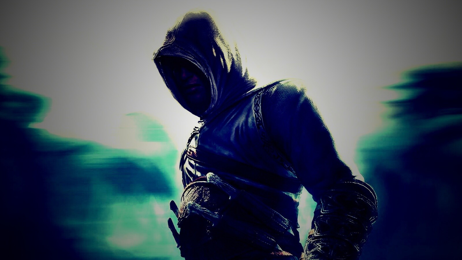 Ассасин в толпе обои