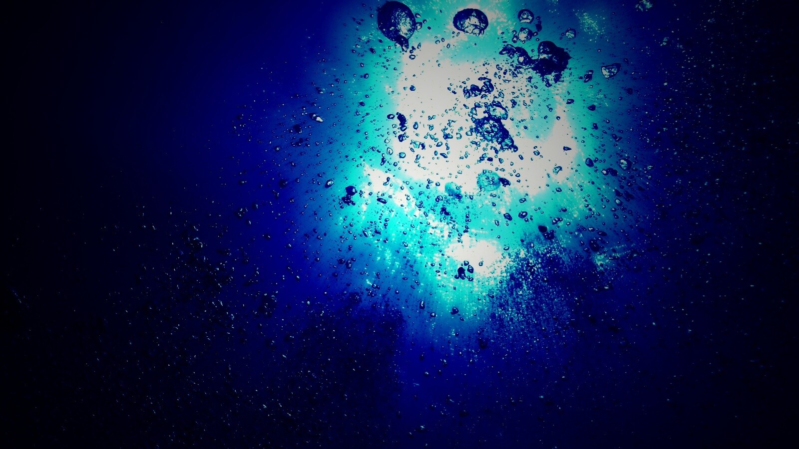 Всплывающие пузыри обои