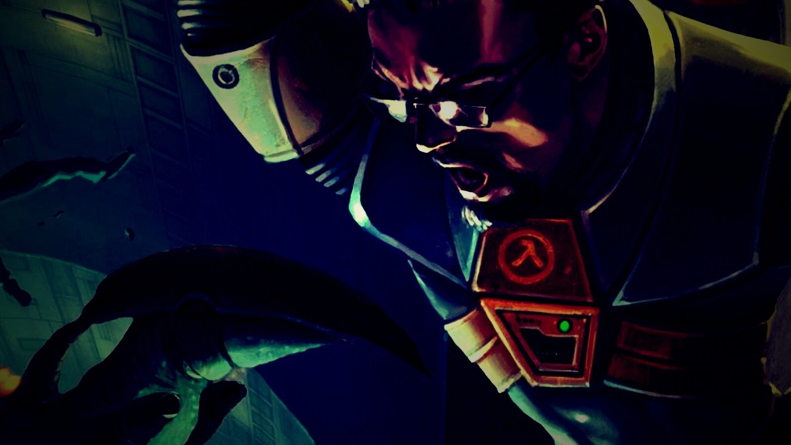 Рисованный Гордон Фримен обои