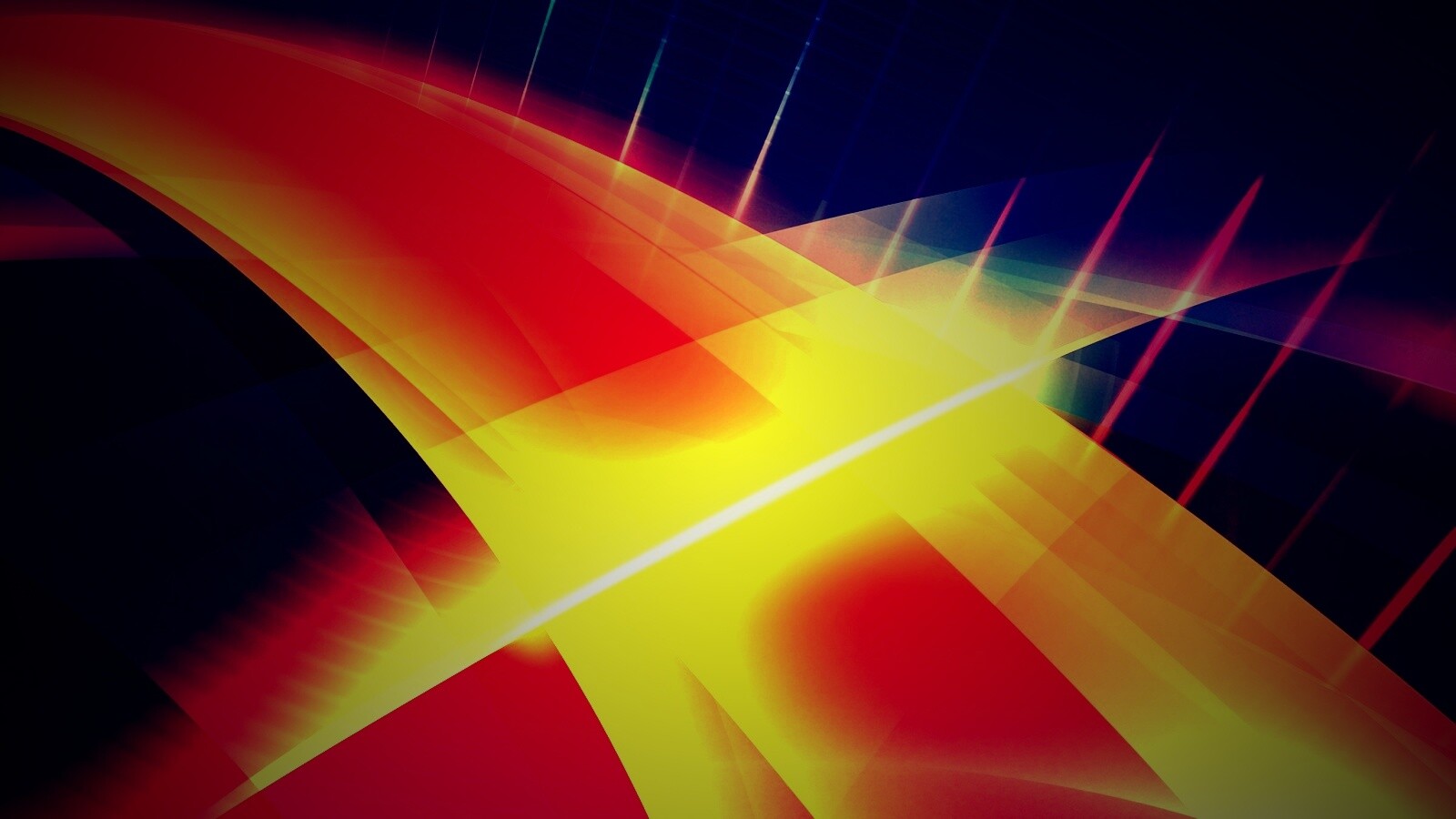 Пересекающиеся оранжевые полосы обои