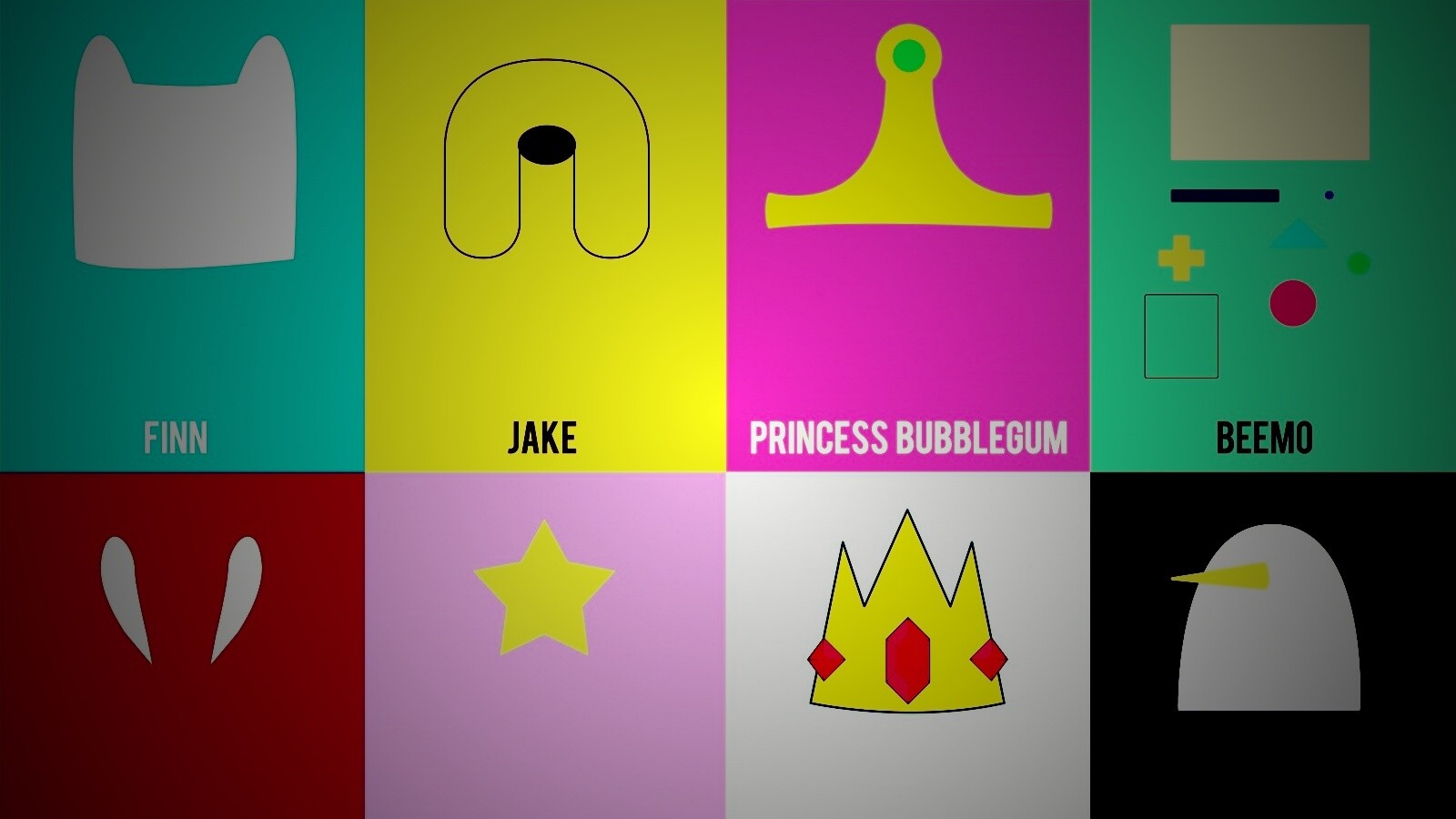 Время приключений схематично обои