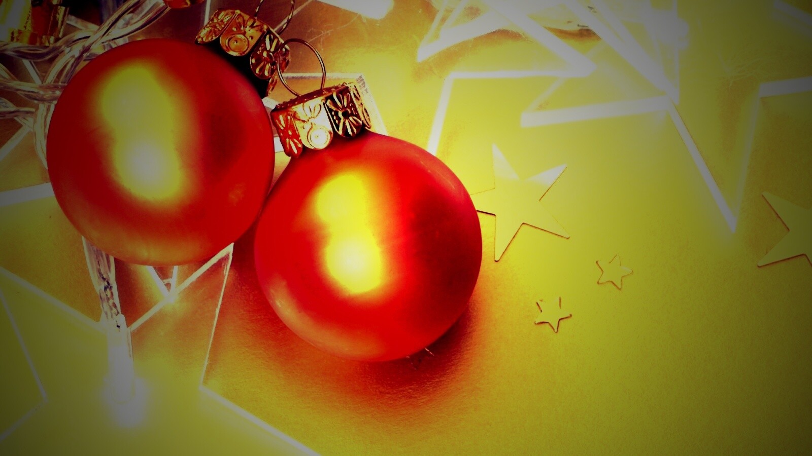 Елочные игрушки обои