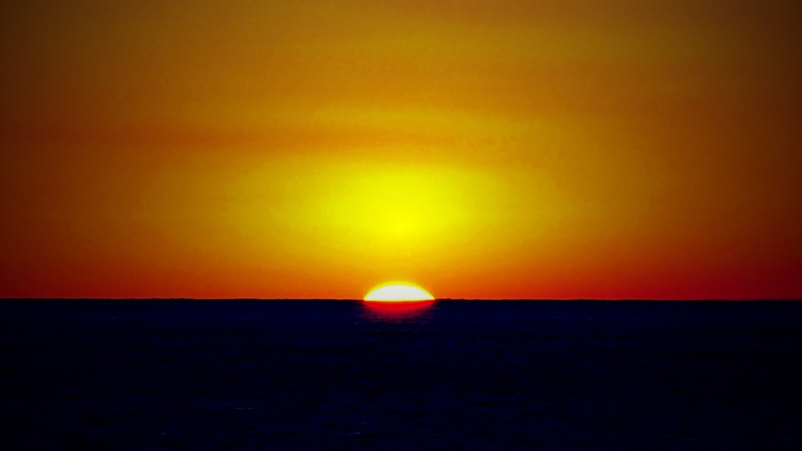 Идеальный закат обои