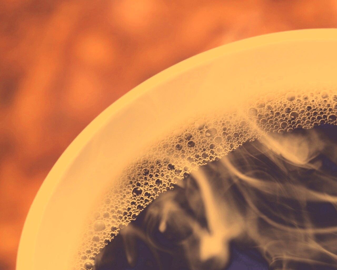 Горячее кофе обои