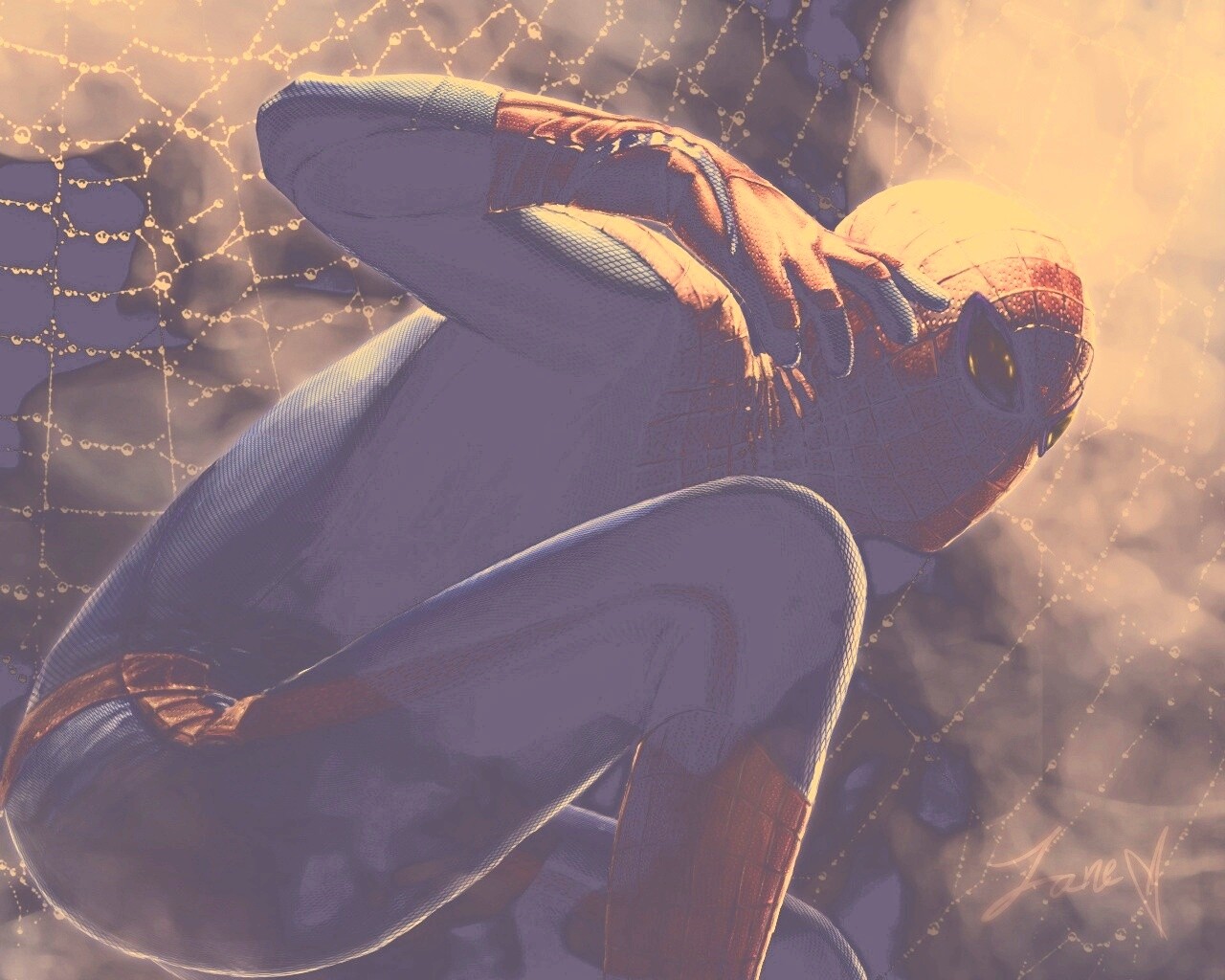 Человек паук обои