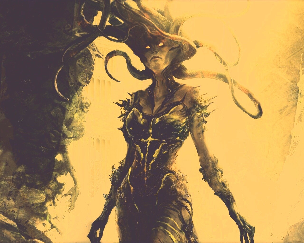 Горгона обои