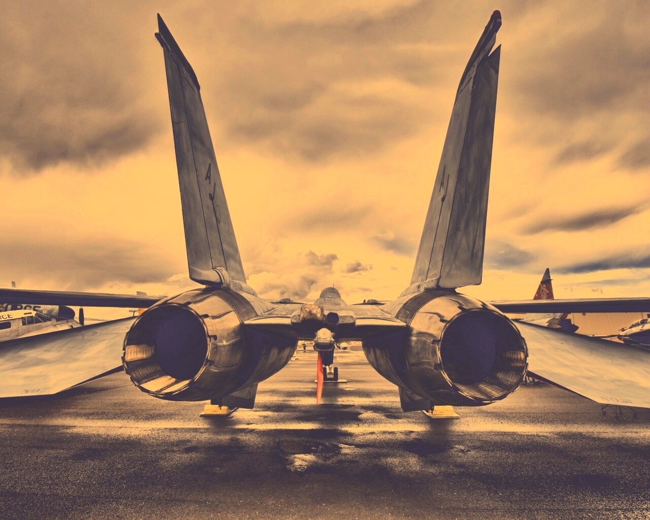 Две турбины обои